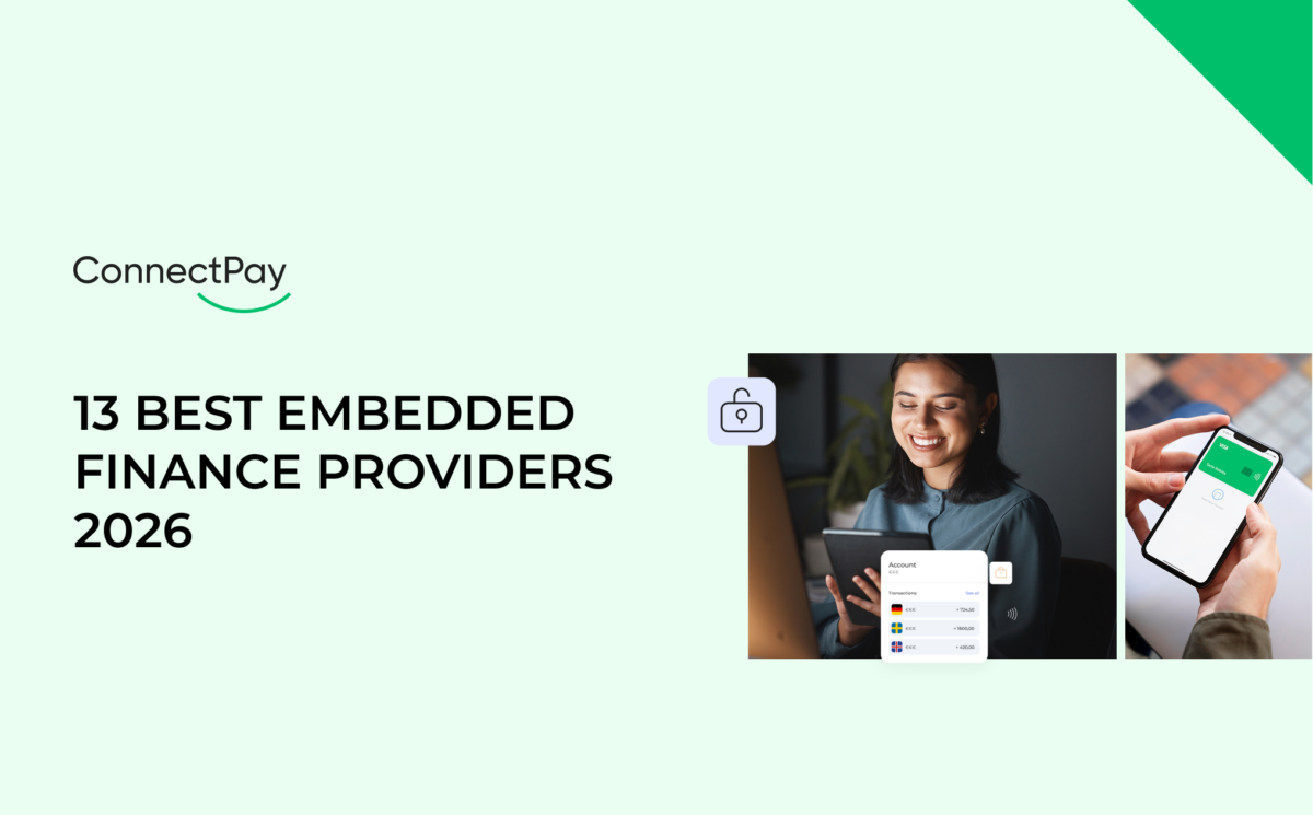 13 BEST EMBEDDED FINANCE PROVIDERS 2026