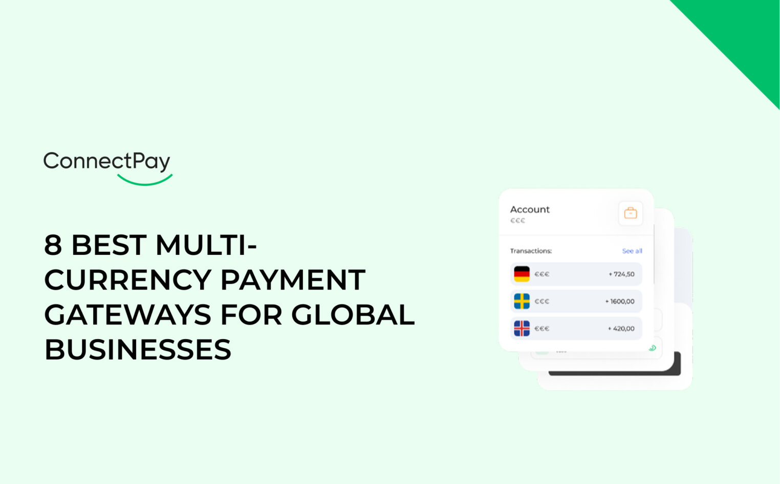 Il miglior blog sui gateway di pagamento multivaluta - Immagine