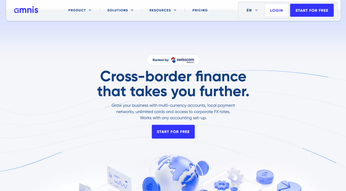 Homepage di Amnis